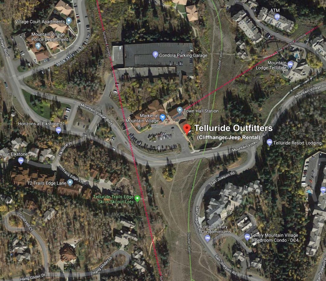 Our Locations Telluride Jeep Rental